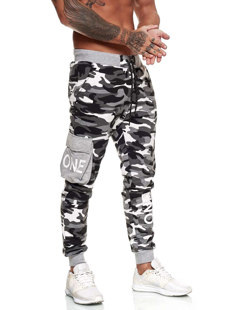 REPUBLIX Herren Jogginghose Khaki XL - Bequeme Sporthose Für Training & Alltag