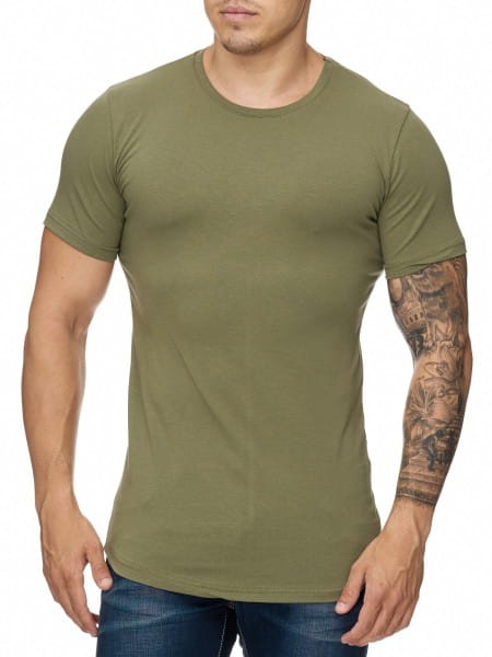 Herren T-Shirt Poloshirt Shirt Kurzarm Printshirt Polo Kurzarm 1023C
