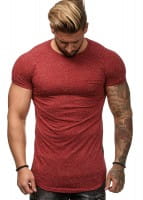 Herren T-Shirt Poloshirt Shirt Kurzarm Printshirt Polo Kurzarm W12C
