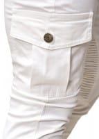 Heren Chino Pants Designer Chino Pants Slim Fit Men Skinny 3207c