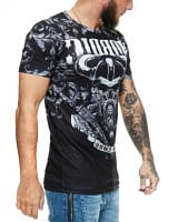 Herren T-Shirt Kurzarm Rundhals Nordic Wild Blood Modell 1488