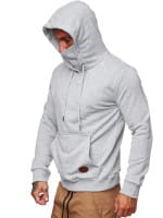 OneRedox Herren Hoodie Kapuzenpullover Pullover für Männer Pulli Oberteil Sweatshirt Sweater Jogging