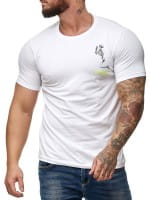 OneRedox T-Shirt homme manches courtes manches courtes polo manches courtes polo polo modèle Pray