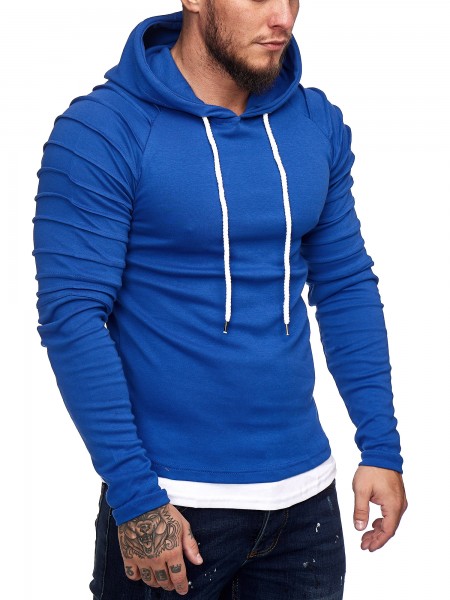 Heren trui hoodie sweatshirt met lange mouw 1072ch