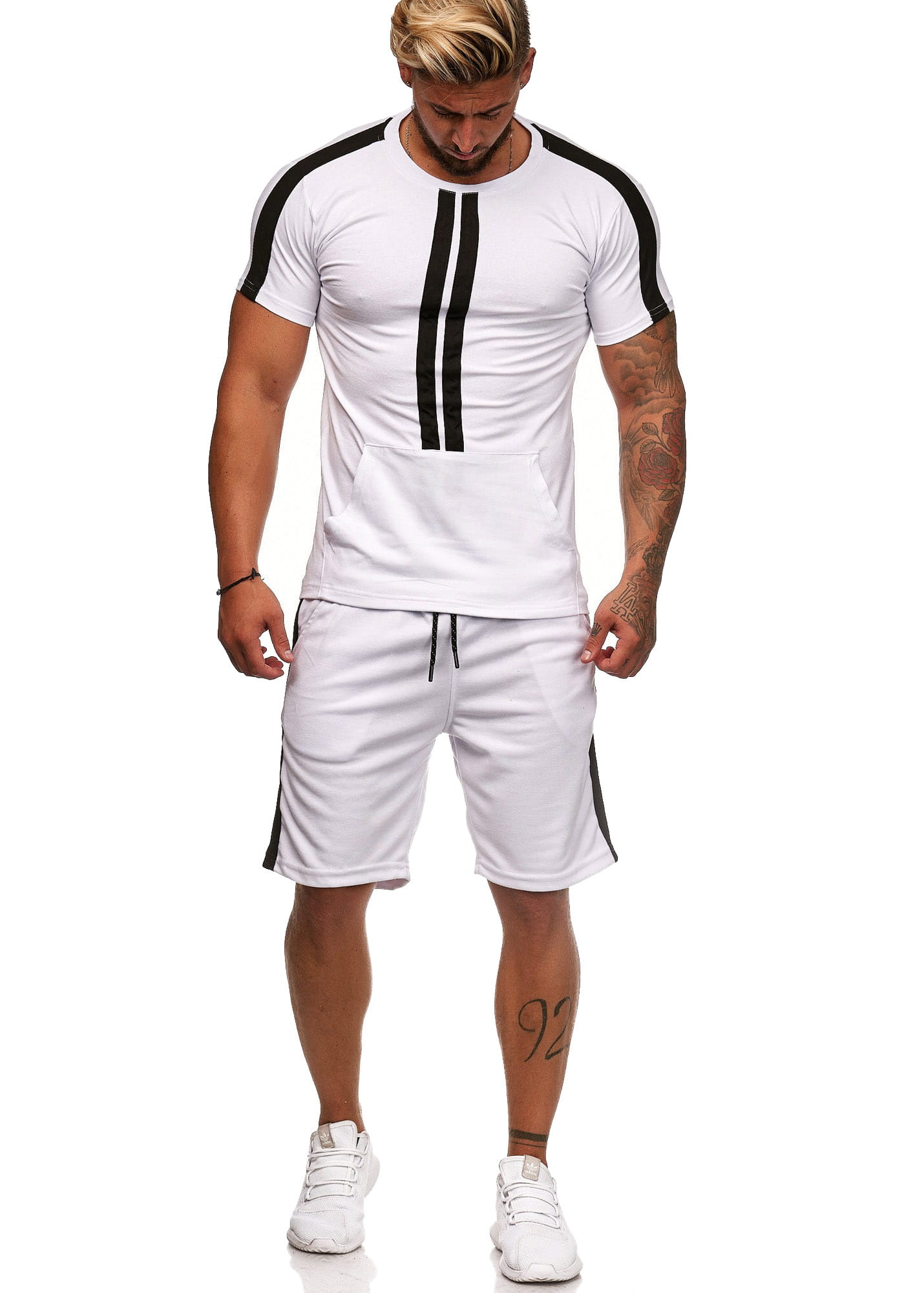 Oneredox Costume De Jogging Court Pour Homme Costume De Sport Court Modele 1199 Combinaisons Courtes Shorts Jogging Hommes Oneredox L Usine De Style