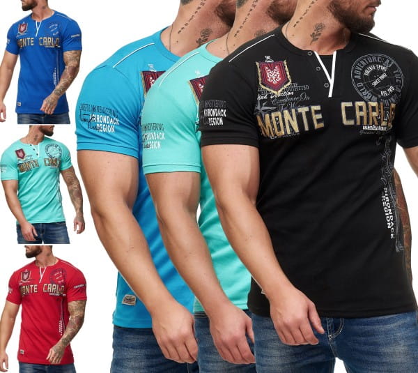 OneRedox T-shirt Hommes Hommes Hoodie Sweat à capuche manches longues Chemise manches courtes Sweatshirt Monte Carlo 3459