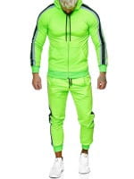 Heren trainingspak trainingspak fitness streetwear jg-1084