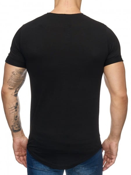 Herren T-Shirt Poloshirt Shirt Kurzarm Printshirt Polo Kurzarm 9020C