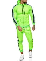 Heren trainingspak trainingspak fitness streetwear jg-1084