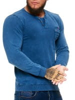 OneRedox Sweatshirt pour hommes Sweatshirt manches longues à capuche manches longues à manches longues Modèle h-1482