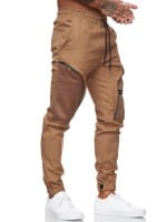 OneRedox Herren Cargo Hose Chino Pants Jeans Stoffhose Freizeithose Outdoor Military Style Seitentas