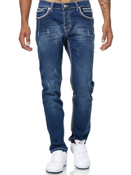 OneRedox Herren Jeans J-3211