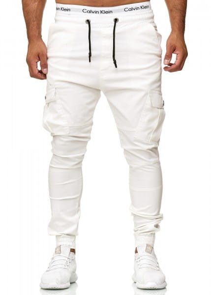 OneRedox Hommes Jogg Chinos Pantalon en tissu Chinois Chinohose Sport Modèle 3292